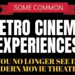 Some Common Retro Cinema Experiences – Infographic